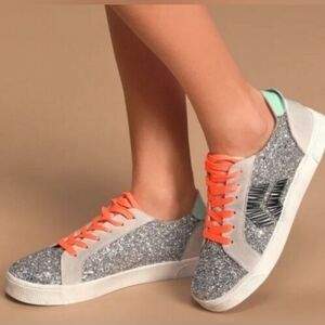 Dolce Vita Glitter Zaga Sneaker - Size 9